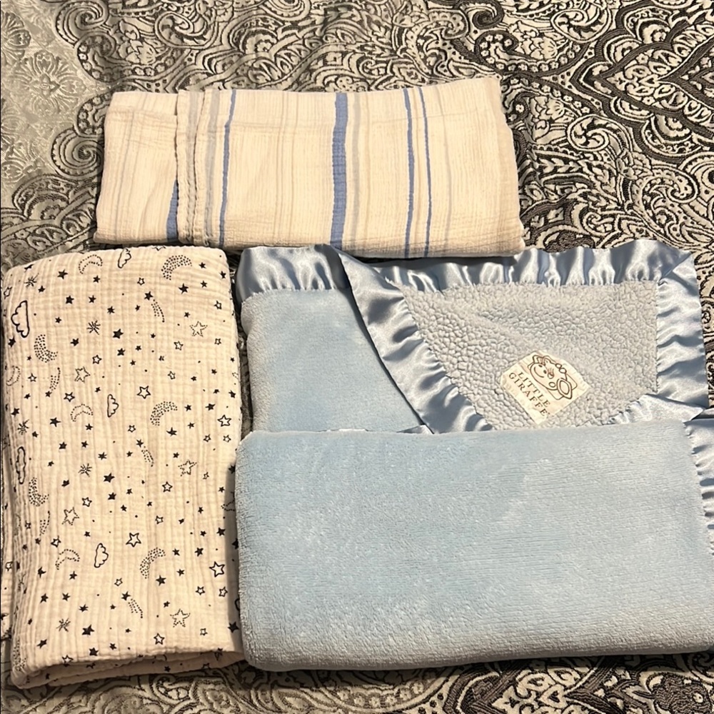 Three Baby Blankets